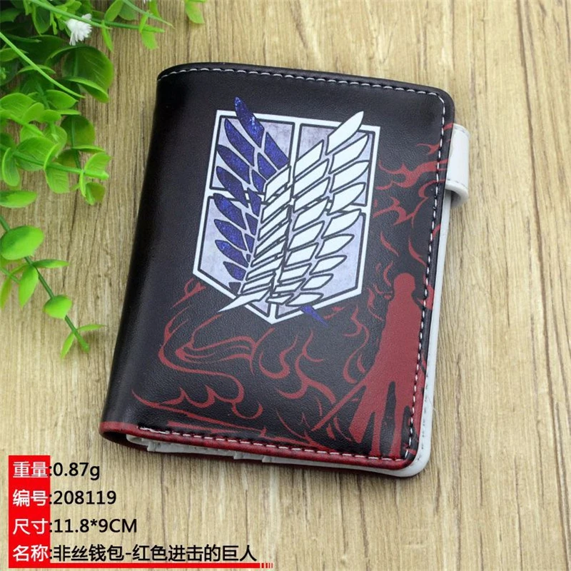 Hot Sell Anime My Hero Academia Short Wallet Midoriya Izuku/Todoroki Shoto PU Leather Purse with Coin Pocket Purse with Button