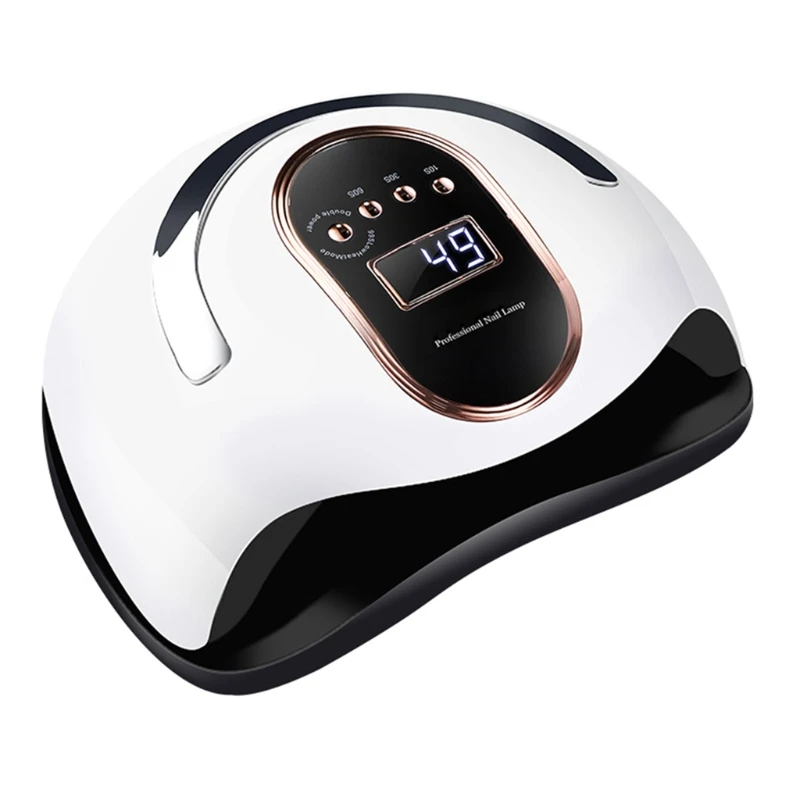 

Q1QD Portable 168W Nail Lamp UV LED Nails Dryer Gel Polish Curing Light Manicure Tool