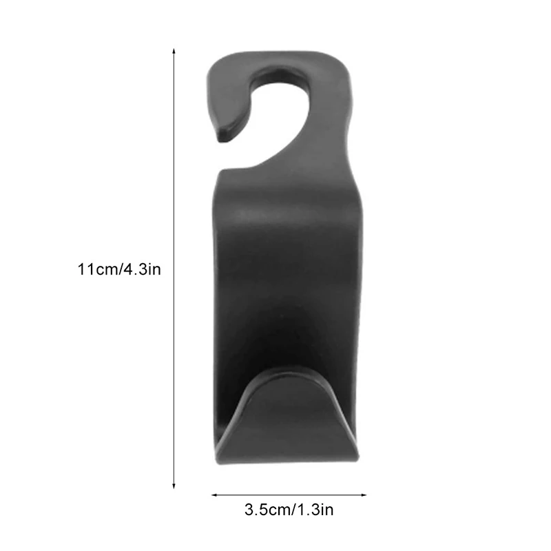 

Car Clips Seat Back Hooks Auto Fastener Accessries Bearing 20kg Back Seat Headrest Hanger Storage Hooks For Handbag
