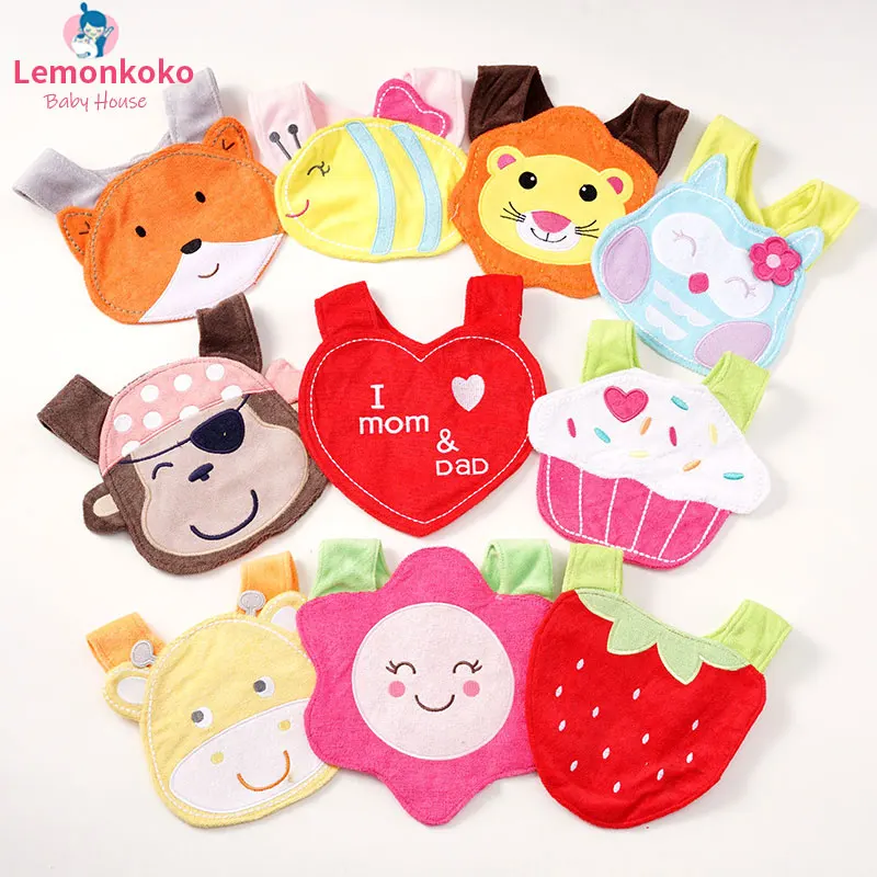 2018 детские нагрудники для новорожденных Слюнявчики из ткани водонепроницаемые