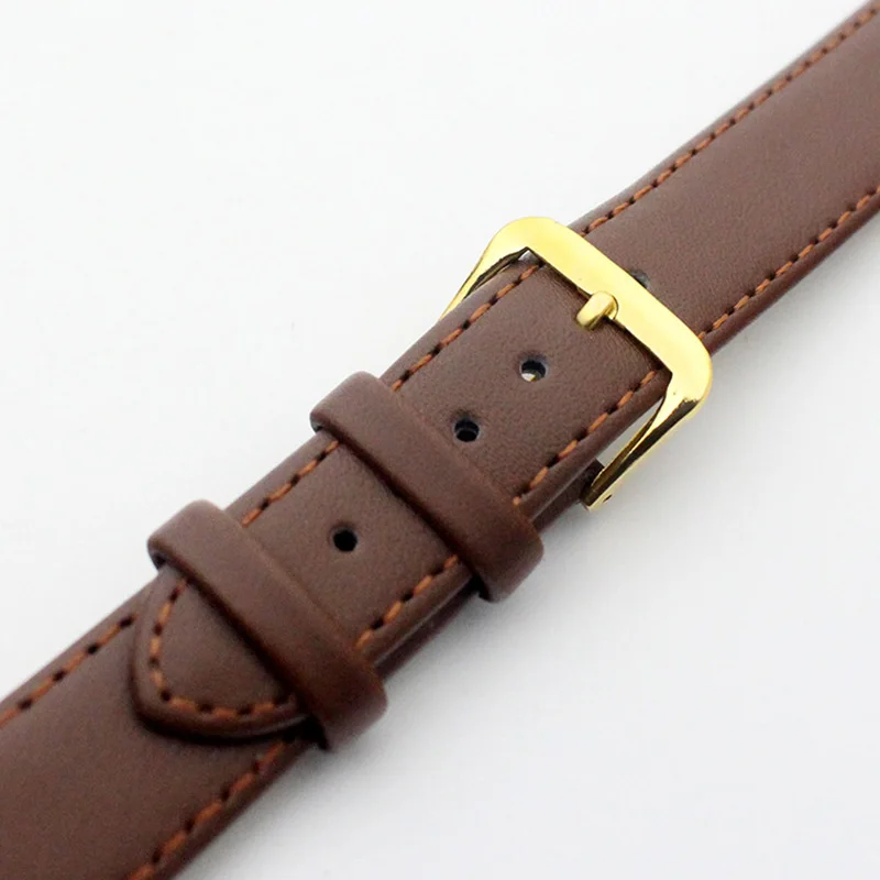 

2 Set 8-22MM Width PU Leather Watch Strap Band Watchband Watch Accessories Vintage Soft Many Sizes Casual Simple Hot Sale TY66