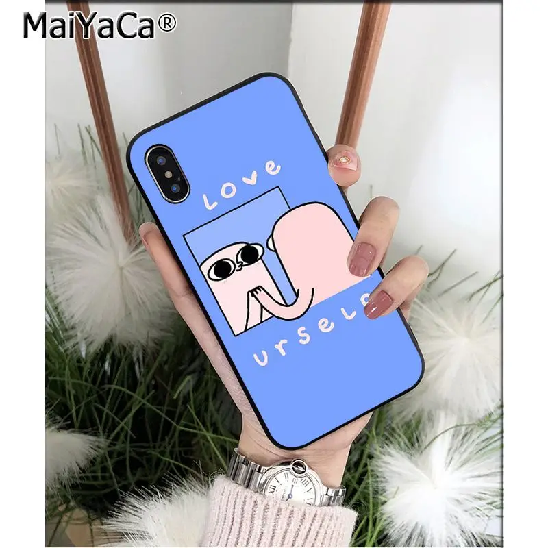 Мягкий чехол из ТПУ MaiYaCa для Apple iPhone 8 7 6 6S Plus X XS MAX 5 5S SE XR|Чехлы-накладки| |