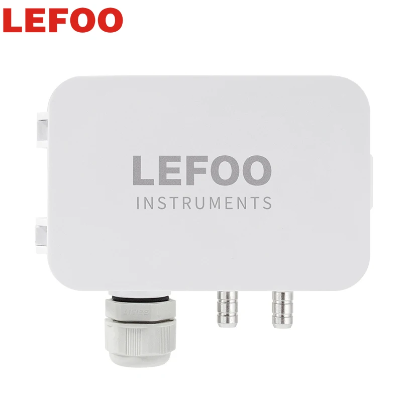 LEFOO Sensitive Response Differential Pressure Transmitter Air Pressure Measuring Tools Different Pressure Sensor