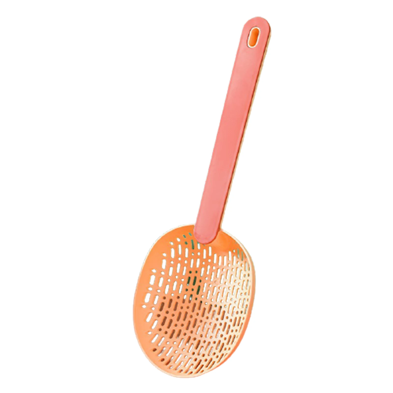 

Draining Spoon High Temperature Resistant Noodle Spoon Hanging Storage Filter Mesh Spoon Household Long-Handled Dumpling BJStore