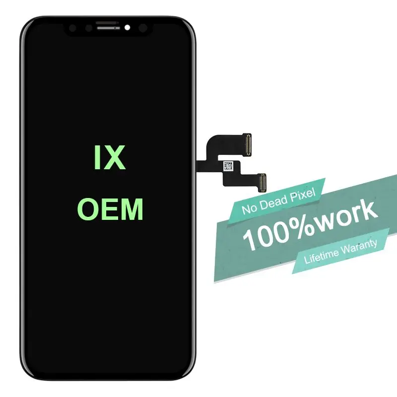 Tianma OLED OEM для iphone X ЖК дисплей мобильный телефон дигитайзер экрана в сборе черный с