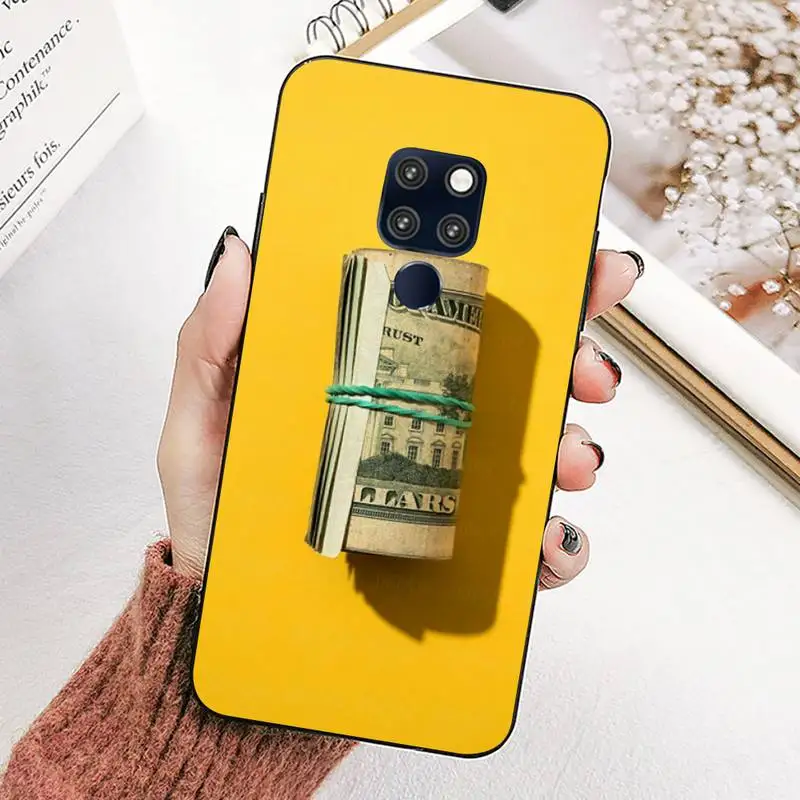 Чехол для телефона MaiYaCa с рисунком денег доллара рубля DIY huawei mate 8 S 9 30 10 lite 10pro 20 X 20pro
