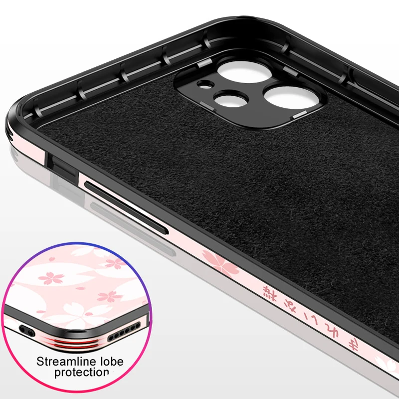 

lens Protect pattern Painted Tempered Glass Phone Case Cover For iPhone 11 Pro 11 pro Max 5.8 shockproof phone cases shell cover