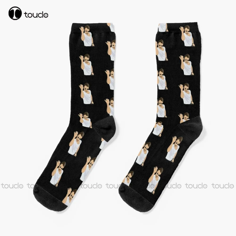 Salt Bae - High Quality Socks Unisex Adult Teen Youth Socks Personalized Custom 360° Digital Print Hd High Quality  Funny Sock