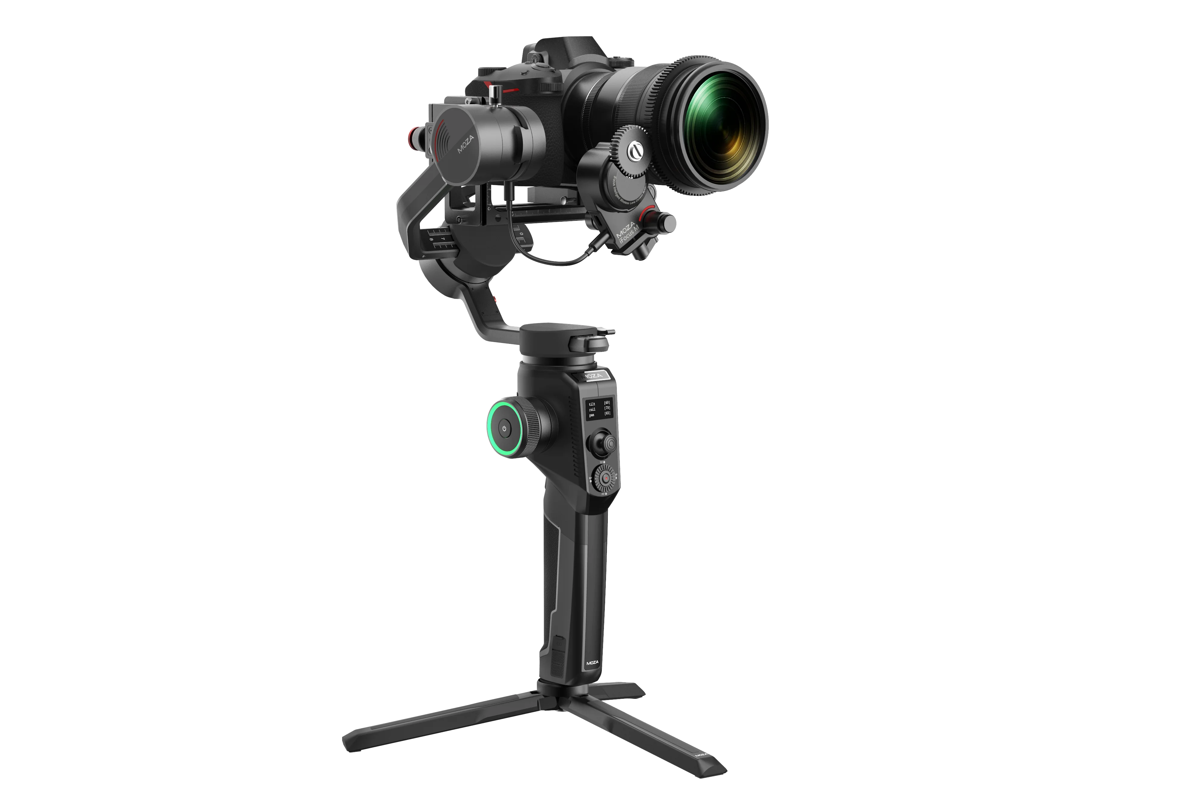 MOZA AirCross 2 Gimbal с Moza iFocus M Мотор непрерывного изменения фокусировки для строительной