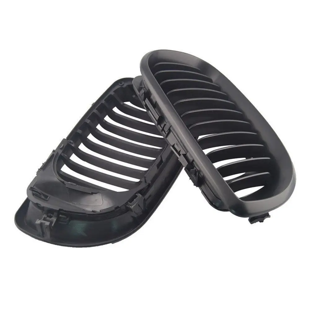 

1 пара, матовый черный Автомобильный гриль из АБС-пластика