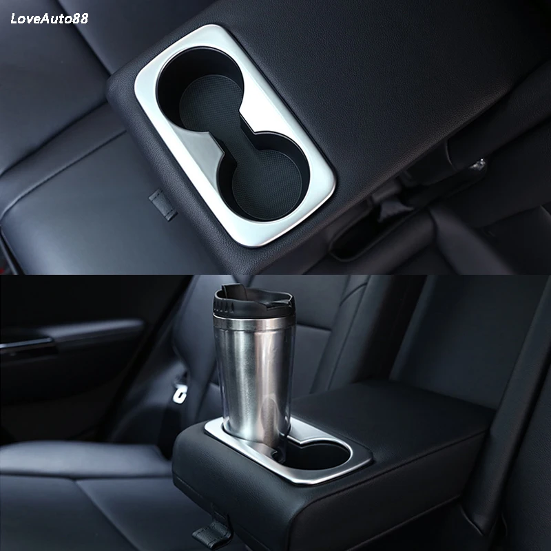 Автомобильная задняя рамка держателя стакана воды для бутылки напитков Накладка