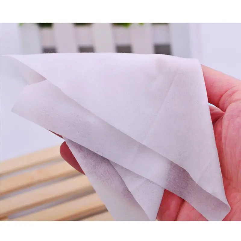 

10x Cartoon Floral Print Condom Shape Wet Wipes Tissue Hand Face Cleaning Travel