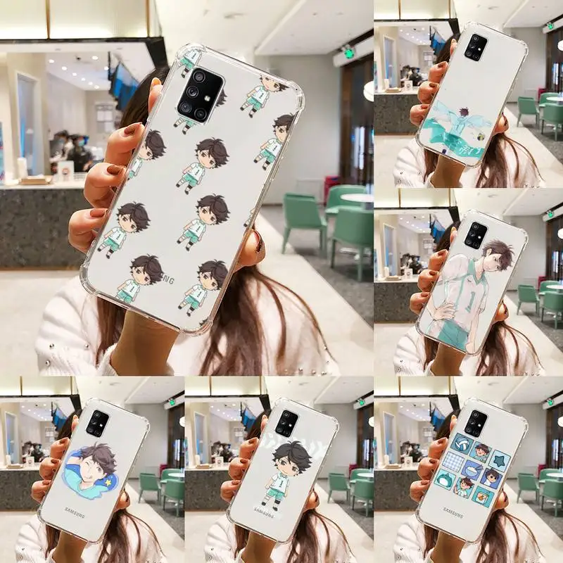 

Haikyuu Oikawa Phone Case Transparent For Samsung S 10 9 20 11 7 8 21 6 P Edge PLUS ULTRA 4G 5G