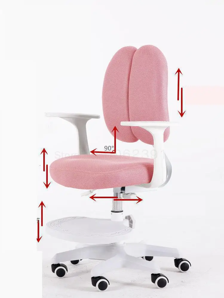 Корректирующая сидя обучения ребенка регулируемый стул подъема спинка стол и