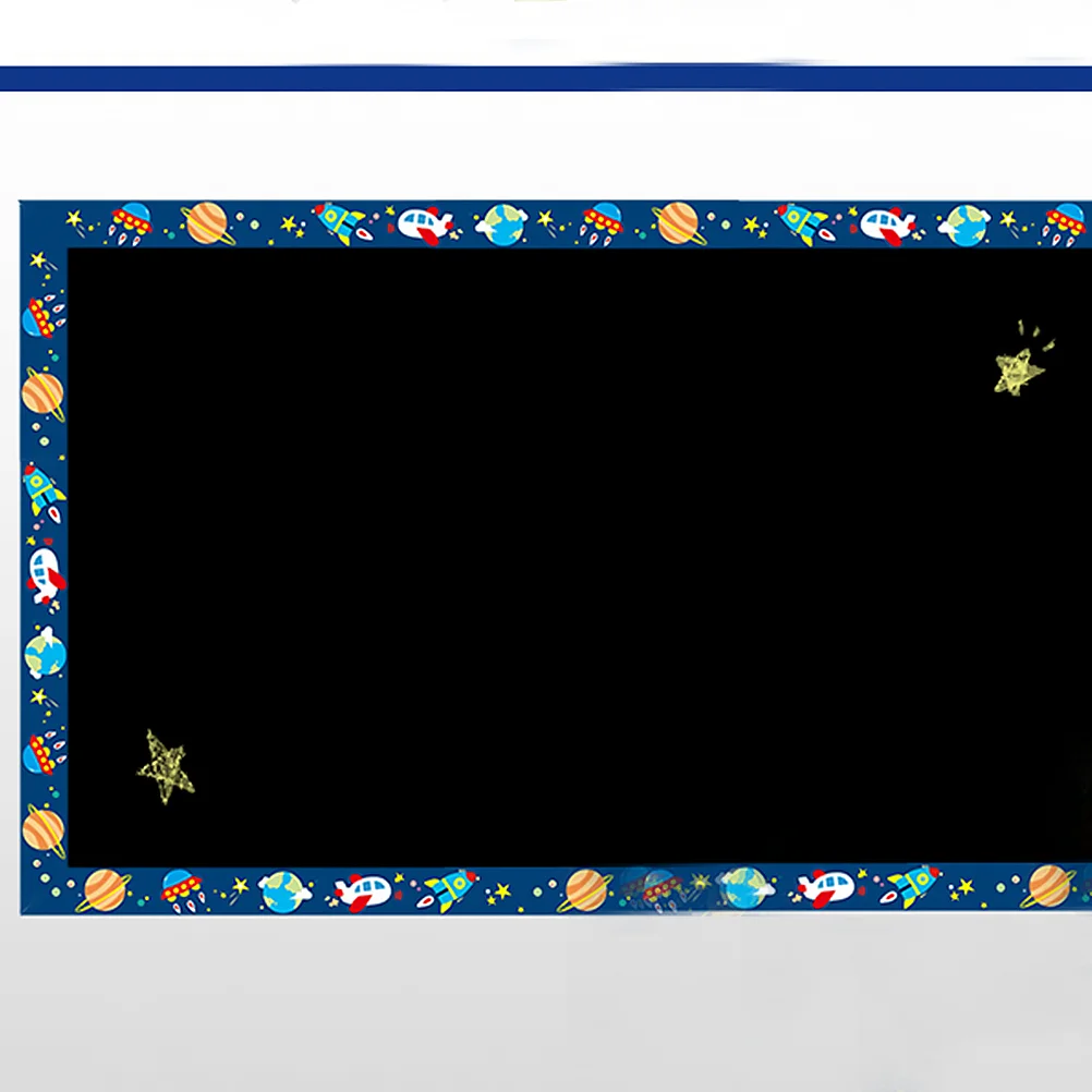 

32PCS Wall Paste Bulletin Board Border Decors Blackboard Decor Border Sticker