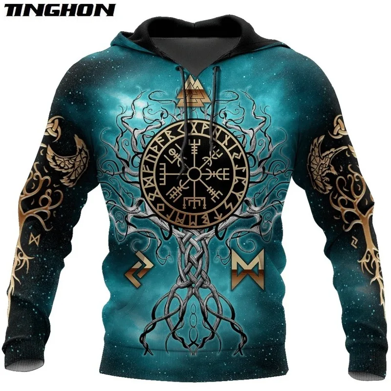 

XS-7XL Norse Tree Of Life Viking symbol 3D Printed Hoodie Harajuku Streetwear Pullover Unisex Casual Jacket Tracksuit