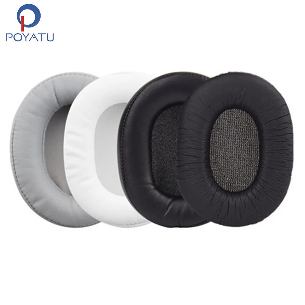 

POYATU For SONY 7506 Ear Pads Headphone Earpads For SONY MDR 7506 MDR-V6 MDR-CD900ST Ear Pads Headphone Earpads Cushion Leather