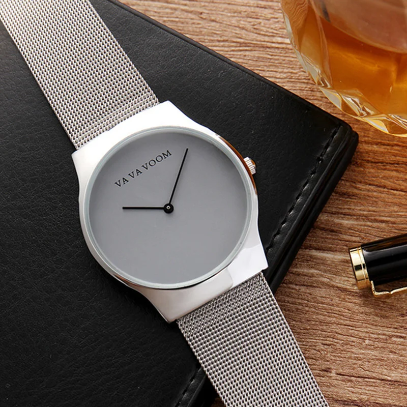 

Men Watch Simple Style Creative Design Watch Mens Watches Brand Luxury Stainless Steel Montre Homme Clock Men Watch
