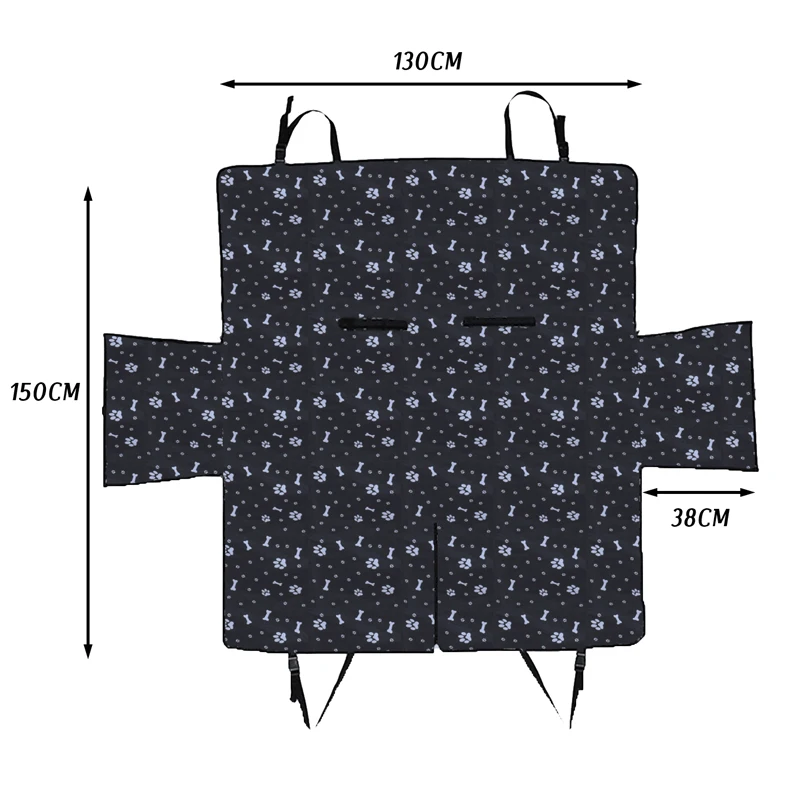 

CAWAYI KENNEL Dog Carriers Waterproof Rear Back Pet Dog Car Seat Cover Mats Hammock Protector with Safety Belt Transportin Perro