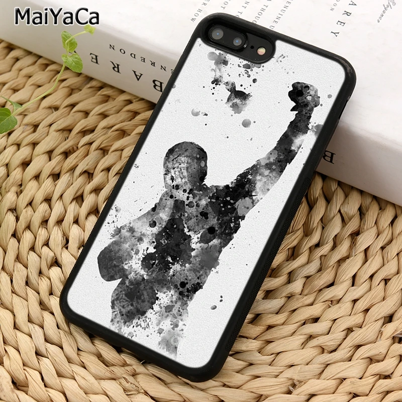 MaiYaCa Рокки Бальбоа цитаты из фильма телефонный чехол для iPhone X XR XS 11 12 Pro MAX 5 6 6S 7 8 Plus