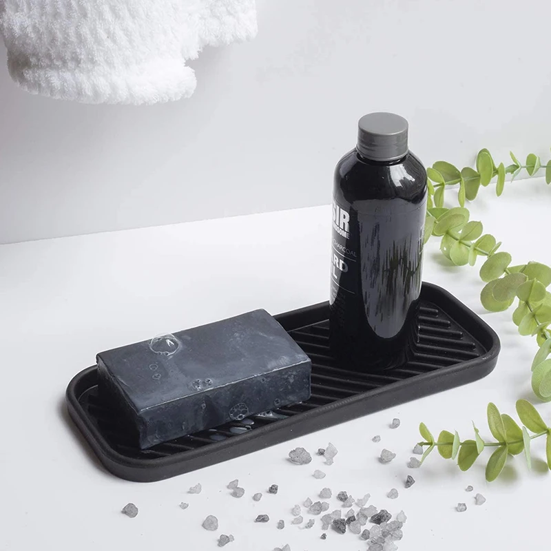 Силиконовый Лоток для слива посуды чашки воды органайзер кухонной раковины с