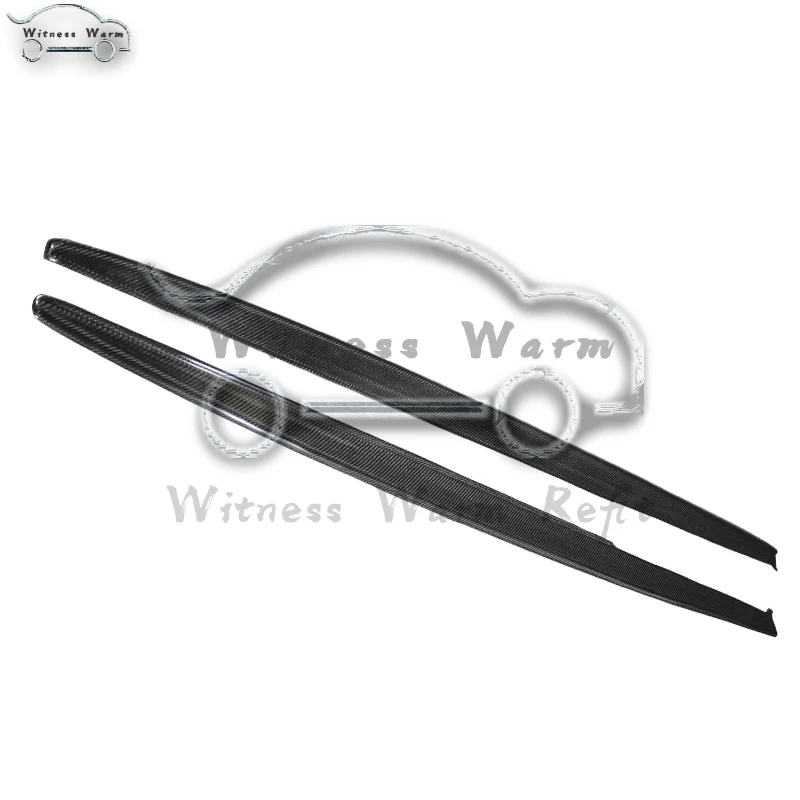 F30 Боковой бампер для губ разделители из углеродного волокна Боковая юбка фартук