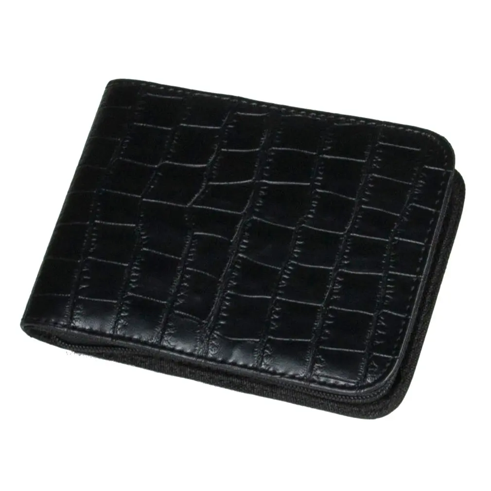 

12 Pencil Case PU Material Pen Case Large Capacity Simple Business Office Unisex Pen Durable Storage Bag