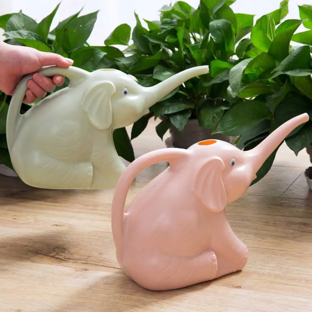 

Elephant Shape Plant Flower Watering Pot With Long Nozzle Plastic Planting Succulents Kettle For Garden Tools Supplies Wholesale