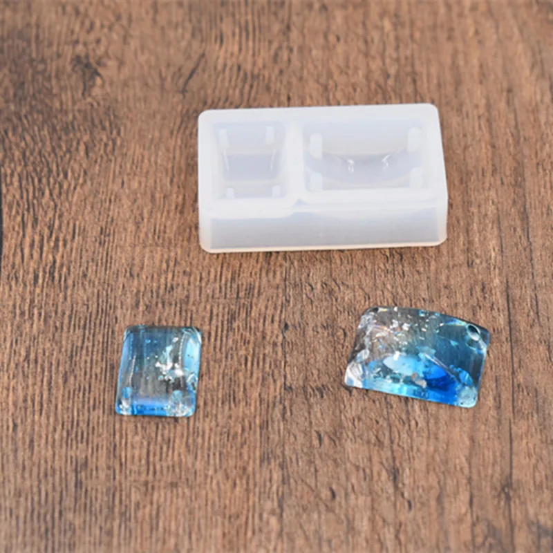 Прямоугольная силиконовая форма для самостоятельного изготовления браслетов