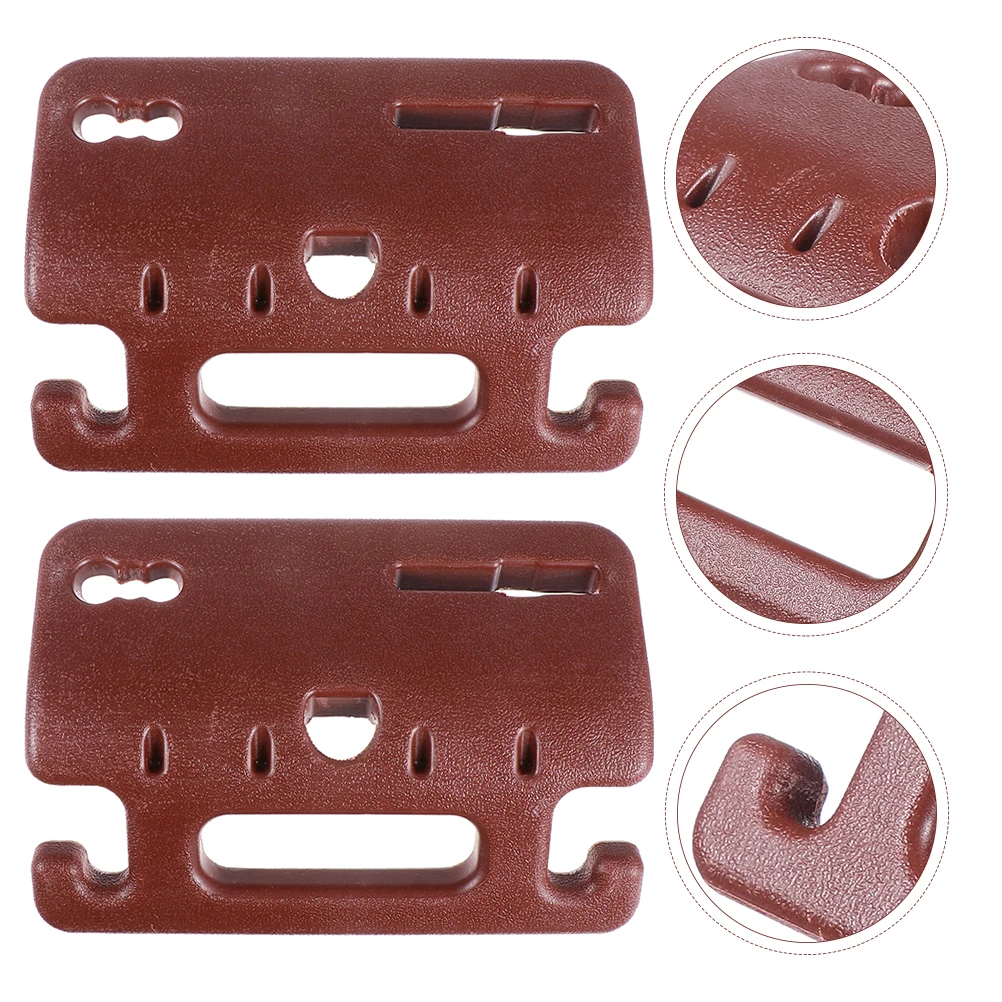 

2 pcs Universal Auto Seat Back Headrest Hanger Plastic Multifunction Holder Hook for Bag Purse Cloth Grocery Car Interior Supply