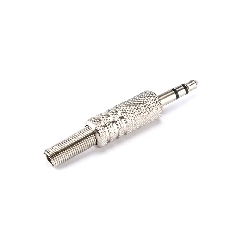 10 шт. Замена 3 5 мм 2 полюса штекер Ремонт наушников аудио разъем Пайка для