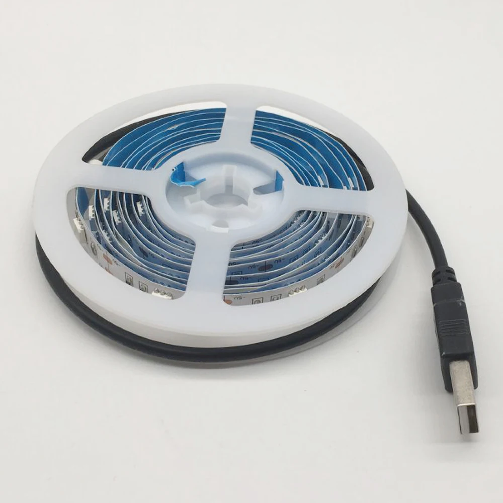 50 см 1 м 1,5 м 2 м USB СВЕТОДИОДНЫЙ УФ-лента лампа 5050 SMD 30 светодиодный s/m DC 5 В USB Ультрафиолетовый гибкий светодиодный свет IP30 IP65