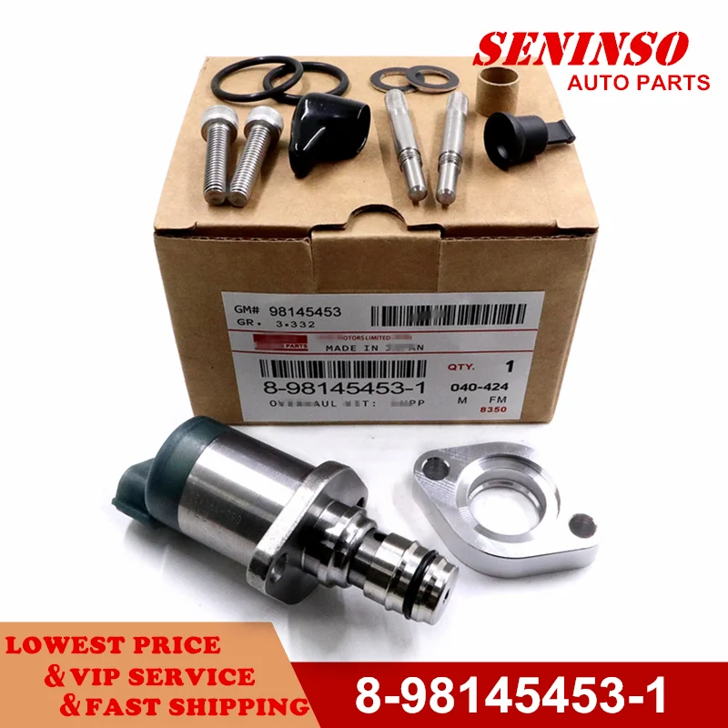 

New Pressure Suction Control Valve OEM 8-98145453-1 8-98145453-0 294200-4760 8981454530 For Isuzu D-Max Rodeo