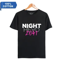 2021 new night head 2041 t shirt short sleeve 2d print 100 cotton womenmen clothes