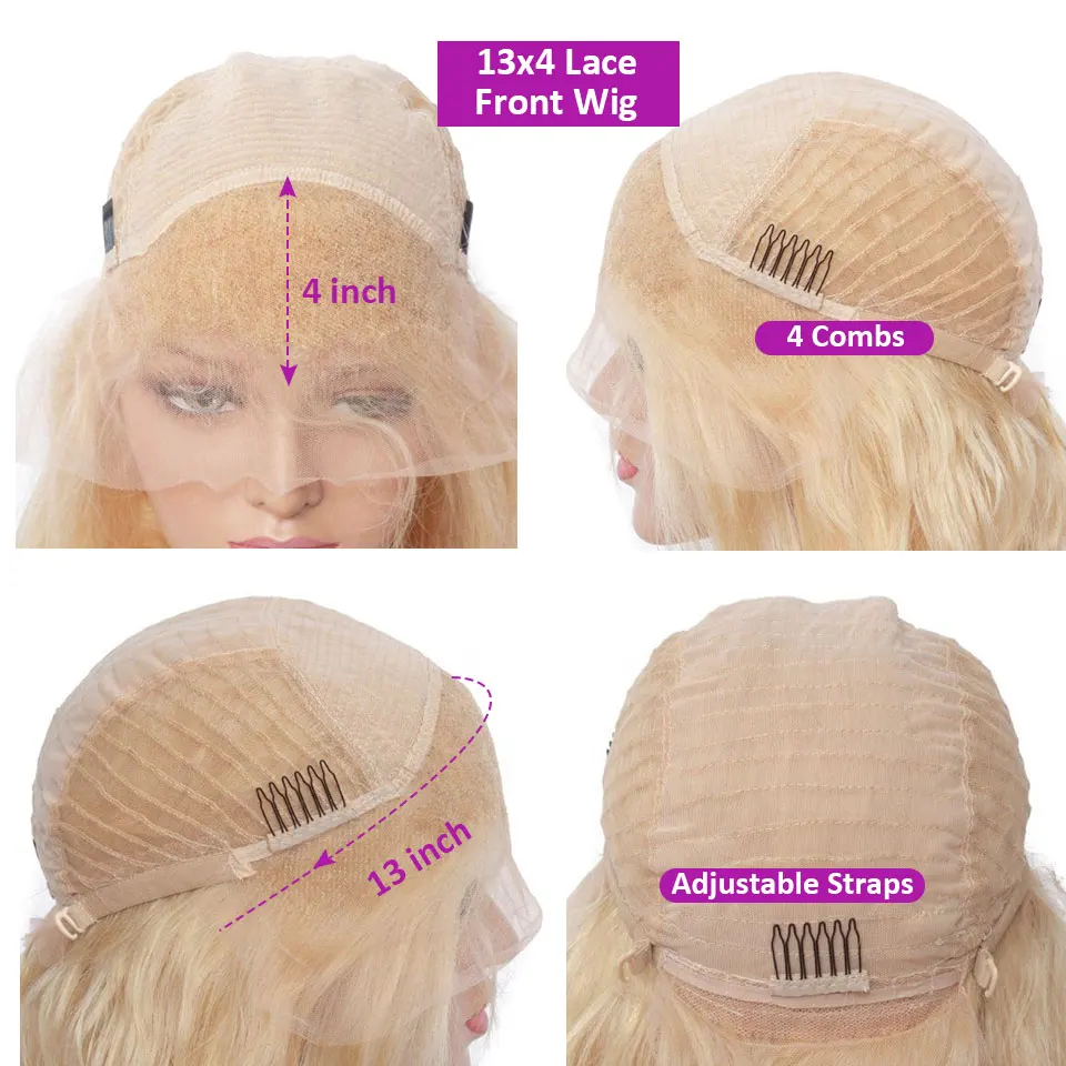

Straight 13x4 Pink Grey Lace Front Wig Peruvian Remy Ombre Lace Front Wig 13x4 Orange Purple Colored Human Hair Wigs For Women