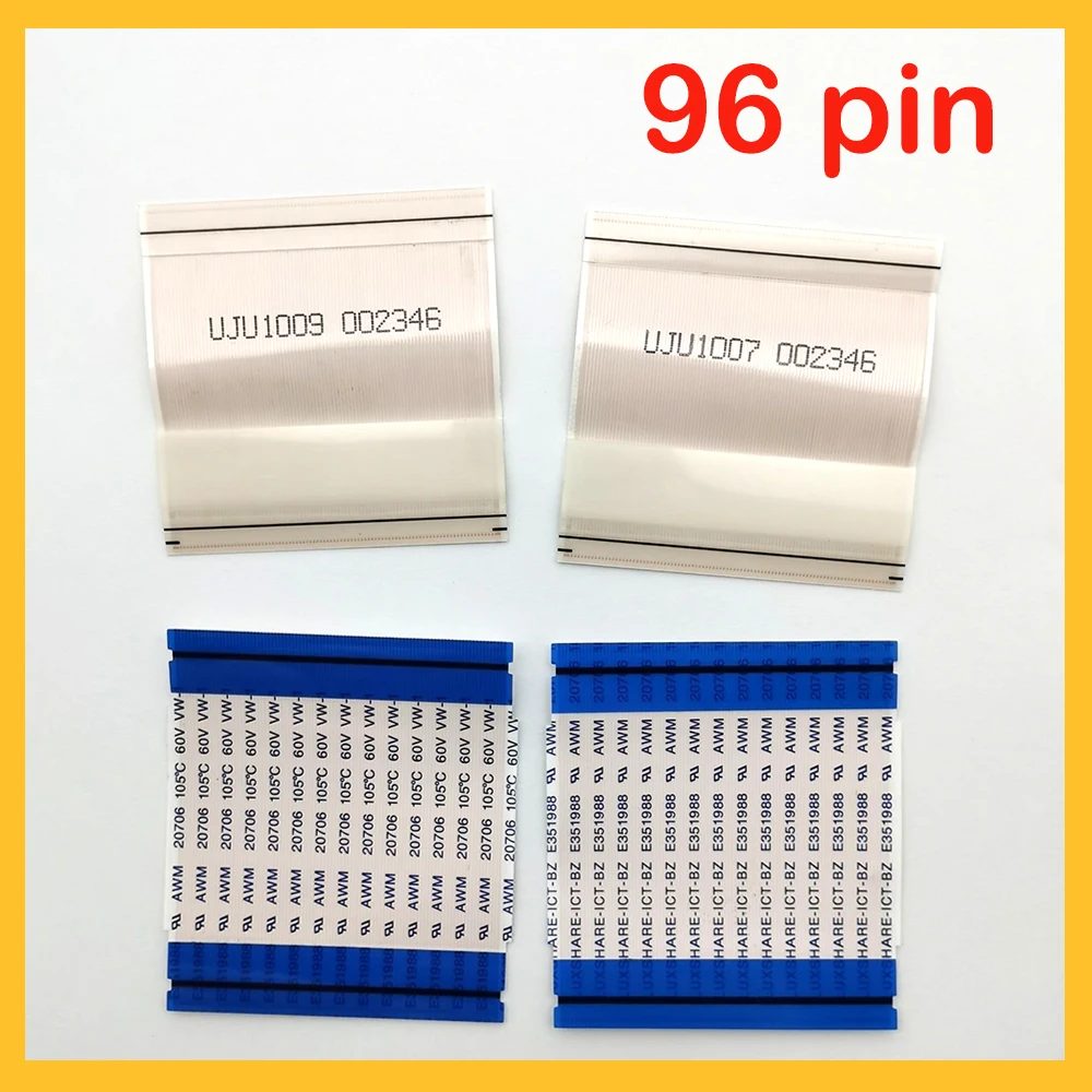 

96Pin Flex Cable for T-CON Board 6cmX5cm Without Lock Ribbon Cable Flexible Cables TV Logic Board Connector LCD Screen TV Flex