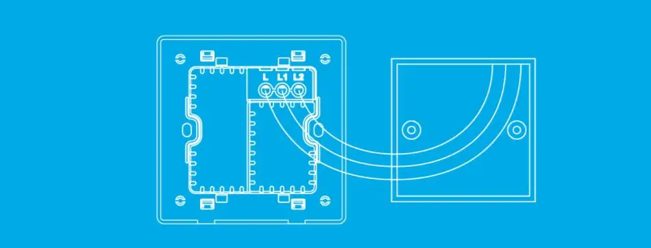 Умный переключатель Aqara, светильник с дистанционным управлением, ZiGBee, wifi, беспроводной ключ, настенный провод, нулевая линия, пожарный провод, переключатель, умный дом, работа