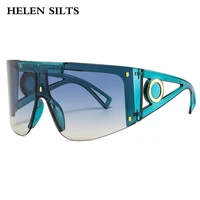 mens mask goggles sunglasses for women fashion one piece square sun glasses men oversized ladies eyeglasses uv400 oculos h146