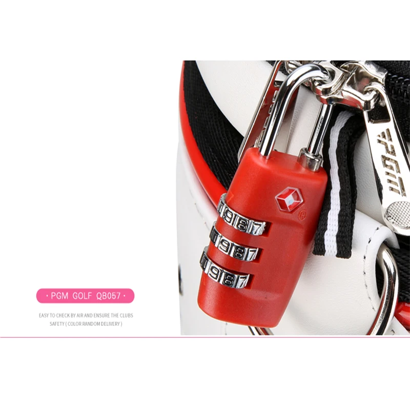 Retractable!PGM Extend Golf Women Standard Ball Package Multifunction Hard Shell Package with Sport Rain Cover Aviation Lady Bag