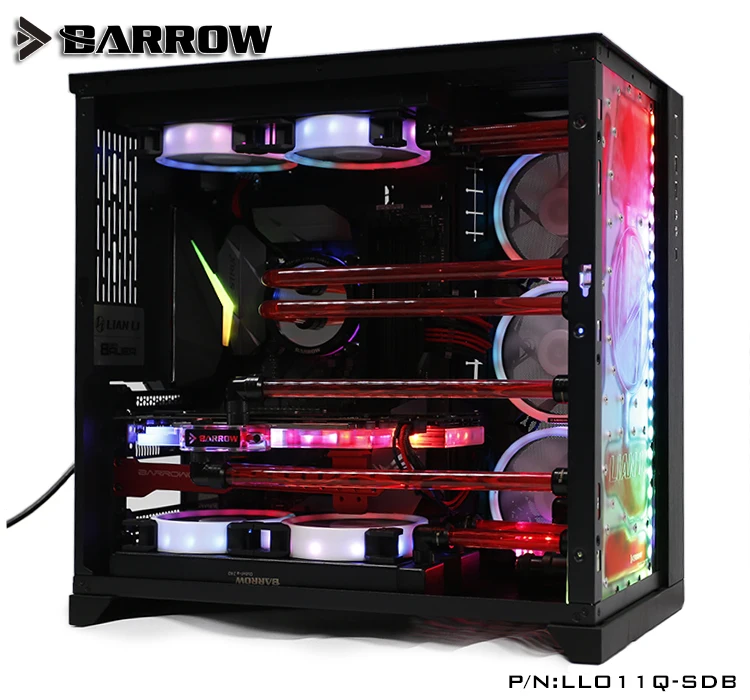 

Barrow water cooler PC distro plate for LIANLI O11Dynamic chassis waterway board deflector 5V MB LLO11Q-SDB V1 for RGB PC