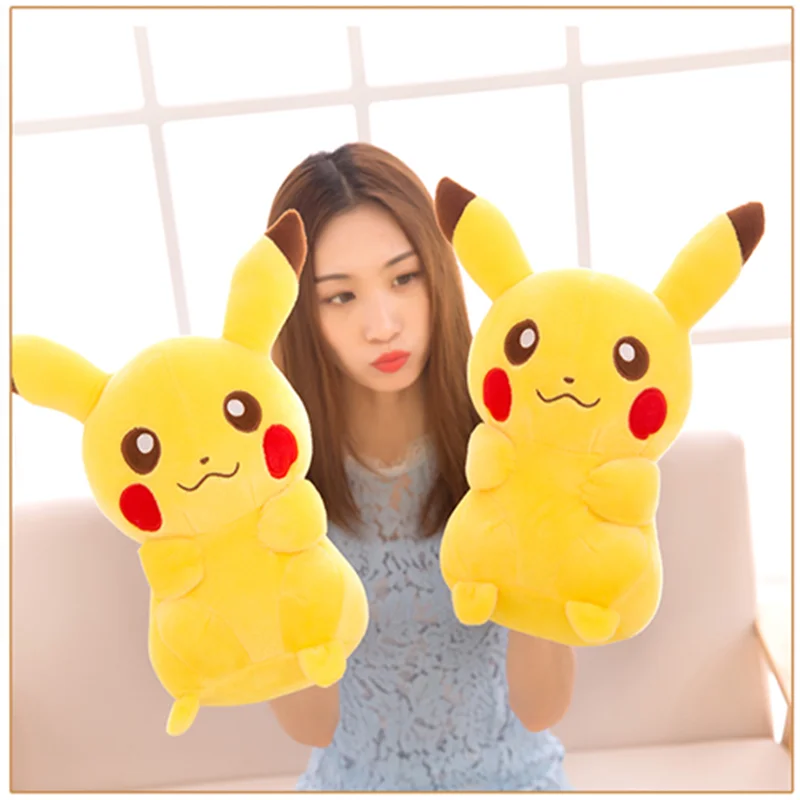 TAKARA TOMY Покемон Пикачу плюшевые игрушки мягкие фильм аниме куклы новые японские