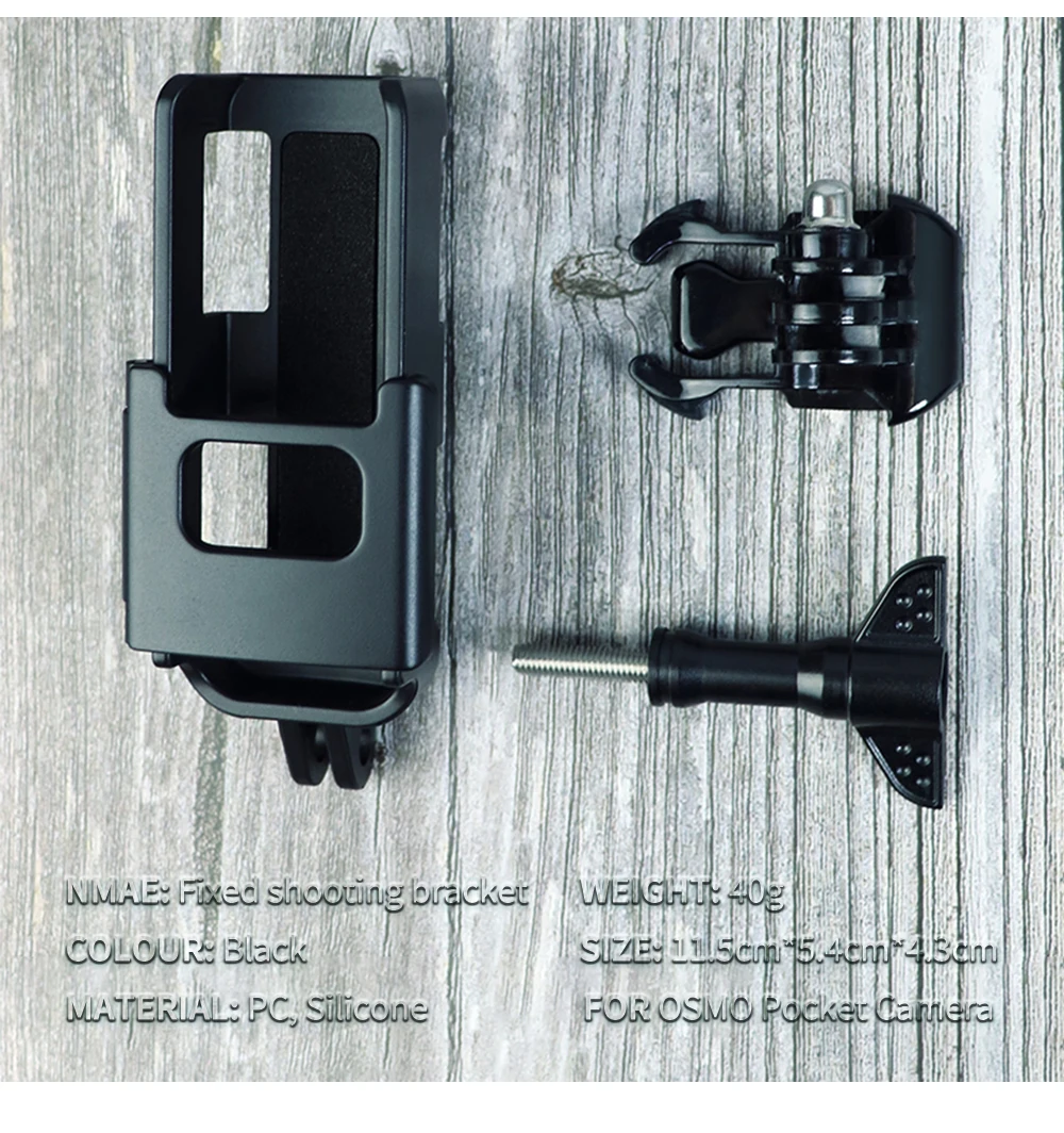 Держатель кронштейна с 1/4 винтом для DJI Osmo Карманный Интерфейс камеры и экшн-камера Крепление для штатива селфи палка велосипеда