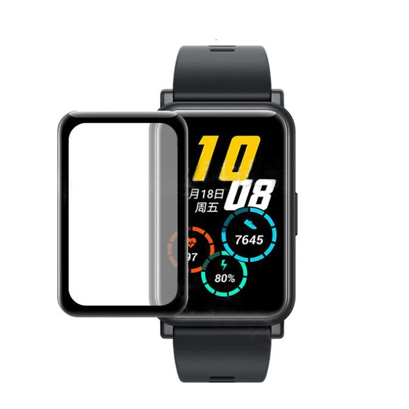 3D полноэкранная Защитная пленка для Huawei Honor Watch ES подходит HD-часов прозрачная