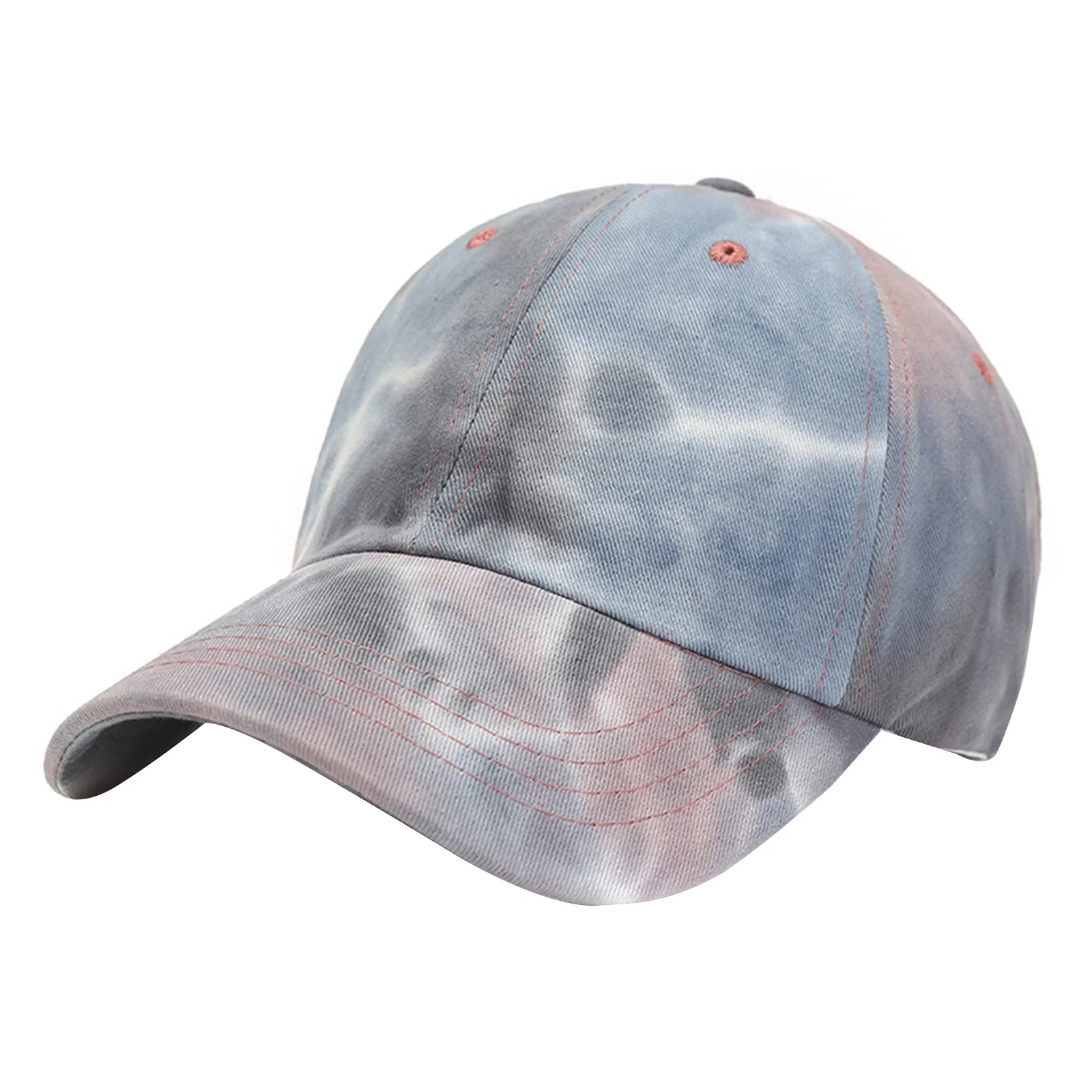 

Новый стиль, хлопковая бейсбольная кепка для тенниса, Женская трехмерная Кепка для конского хвоста, уличная спортивная Регулируемая Кепка ...