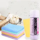 1 салфетками из микрофибры для чистки оптических Полотенца собака Ванная комната Полотенца s супер абсорбент высокой поглощающей способностью, мягкое банное полотенце для домашних животных Полотенца халат аксессуары для кошки, собаки