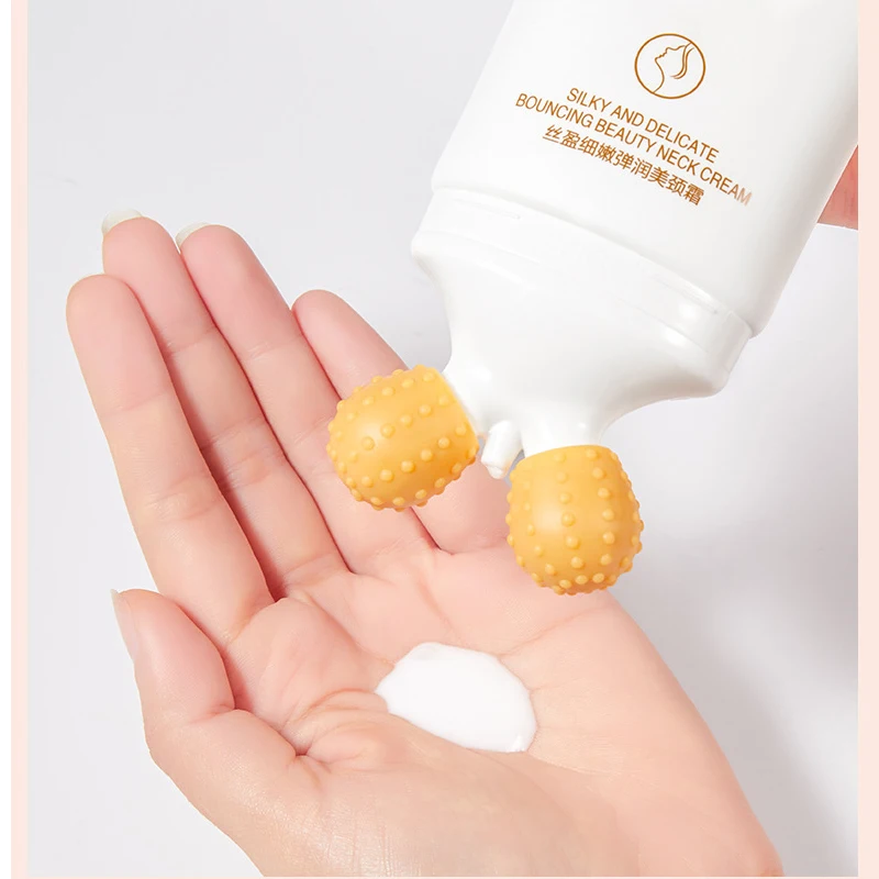 Увлажняющий силиконовый крем для шеи с роликами | Красота и здоровье