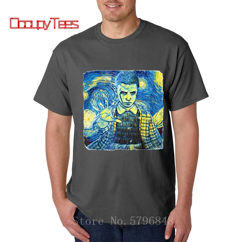 2020 3d креативная фотография верх с рисунком Ван Гога одиннадцать странных вещей