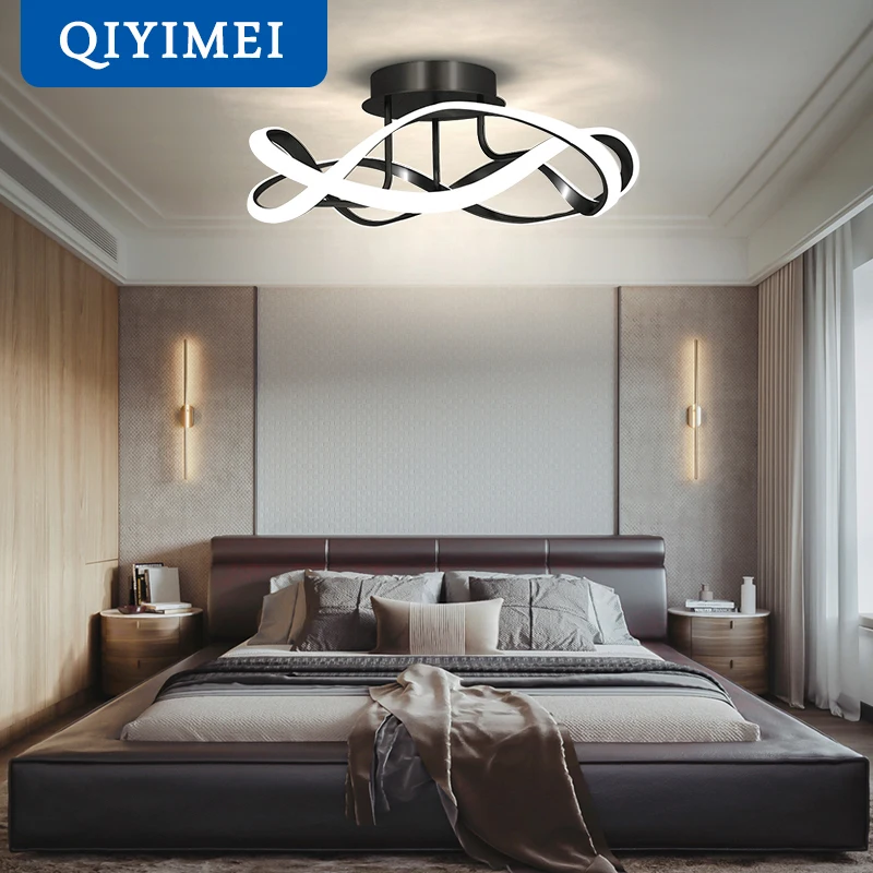 

Dimmable Luminarie New Modern LED Chandeliers Lights Indoor Lighting For Bedroom Study Living Room Home Lamps Input AC 90-260V