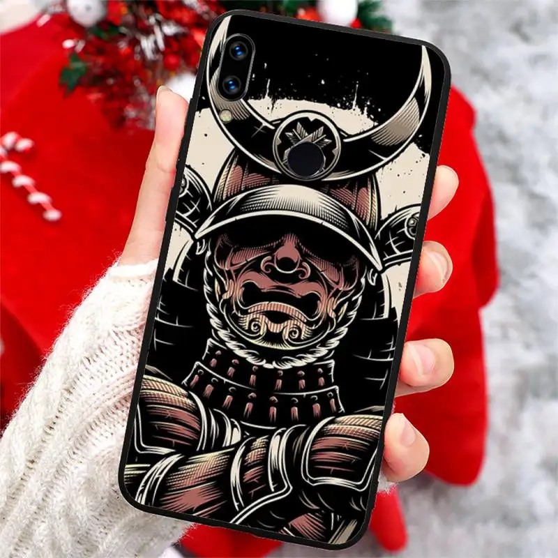 

Ukiyoe Japanese Samurai spirit art Phone Case For Xiaomi Redmi note 7 8 9 t k30 max3 9 s 10 pro lite