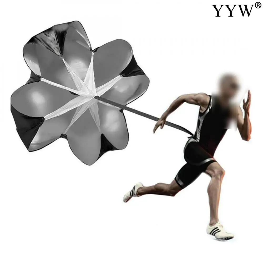 Скоростная тренировка на открытом воздухе бег тормоз парашют Тренировка по